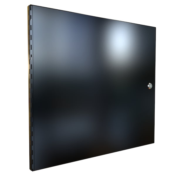 Hammond 10U SOLID RACKMOUNT DOOR BLK RSDP19017BK2 - main